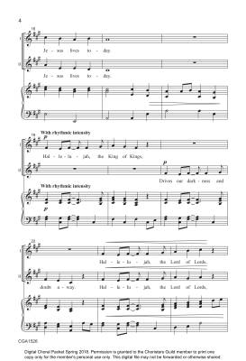 Sing Hallelujah! (Jesus Lives Today) - Burrows - 2pt