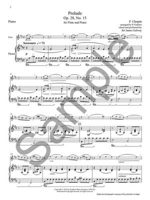 Serenades du Soir - Faure/Chopin/Satie/Galway - Flute/Piano - Book