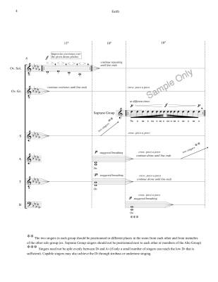 Earth (from Elements - first movement) - Gimon - SATB