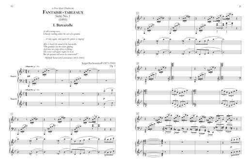 Fantaisie-tableaux (Suite No. 1), Op. 5 - Rachmaninoff/Hinson/Nelson - Piano Duet (2 Pianos, 4 Hands)