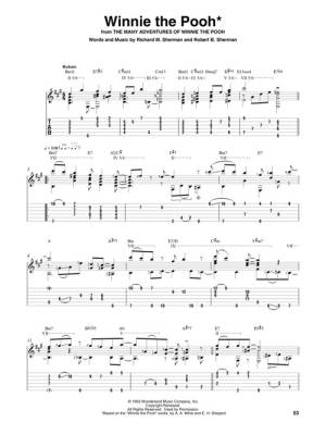 Disney Songs for Fingerstyle Guitar - Piburn - Guitar TAB - Book/Audio Online