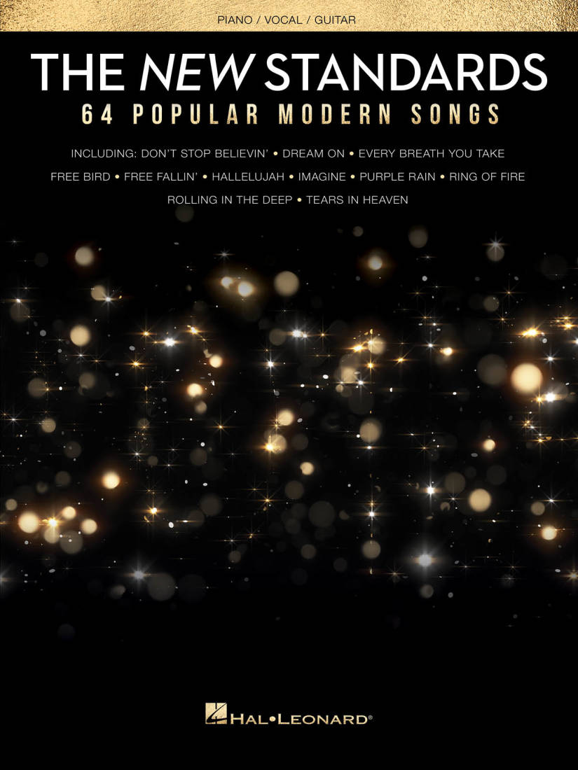 The New Standards: 64 Popular Modern Songs - Piano/Vocal/Guitar - Book