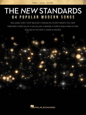Hal Leonard - The New Standards: 64 Popular Modern Songs - Piano/Vocal/Guitar - Book