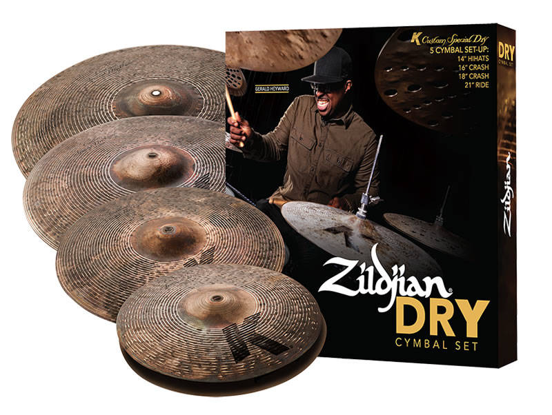 K Custom Dry Cymbal Set