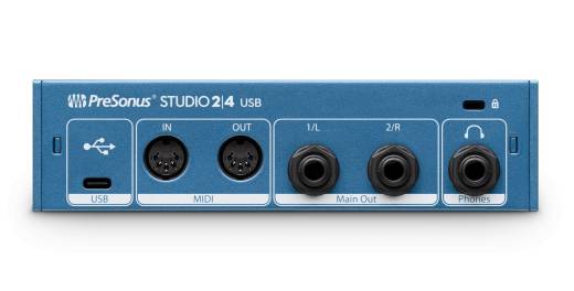 Studio 24  2x2 24-bit/192 kHz USB-C Audio Interface