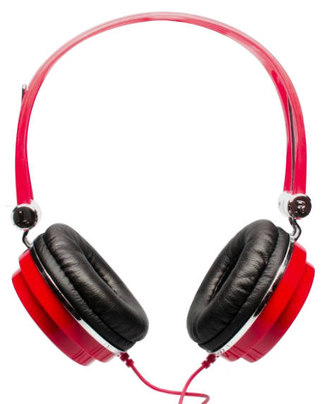 MH100 Closed-Back Studio Headphones - Red