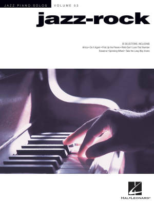 Hal Leonard - Jazz-Rock: Jazz Piano Solos Series Volume 53 - Piano - Livre