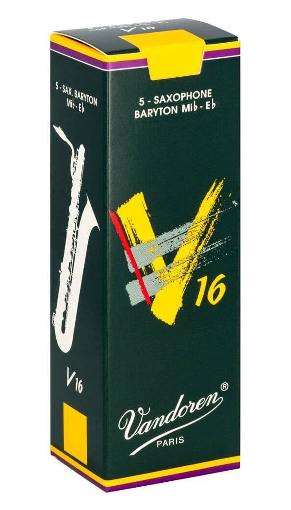 V16 Baritone Saxophone Reeds (5/Box) - 2.5