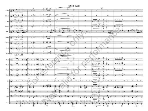 Bari-ed Alive!! - Sherburne - Jazz Ensemble - Gr. 2.5