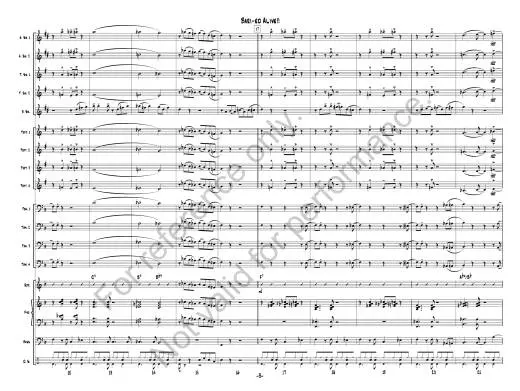 Bari-ed Alive!! - Sherburne - Jazz Ensemble - Gr. 2.5