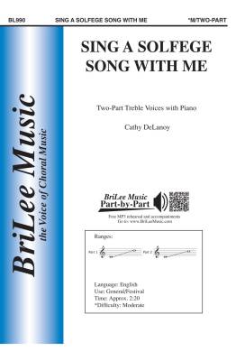 BriLee Music Publishing - Sing a Solfege Song with Me - DeLanoy - 2pt