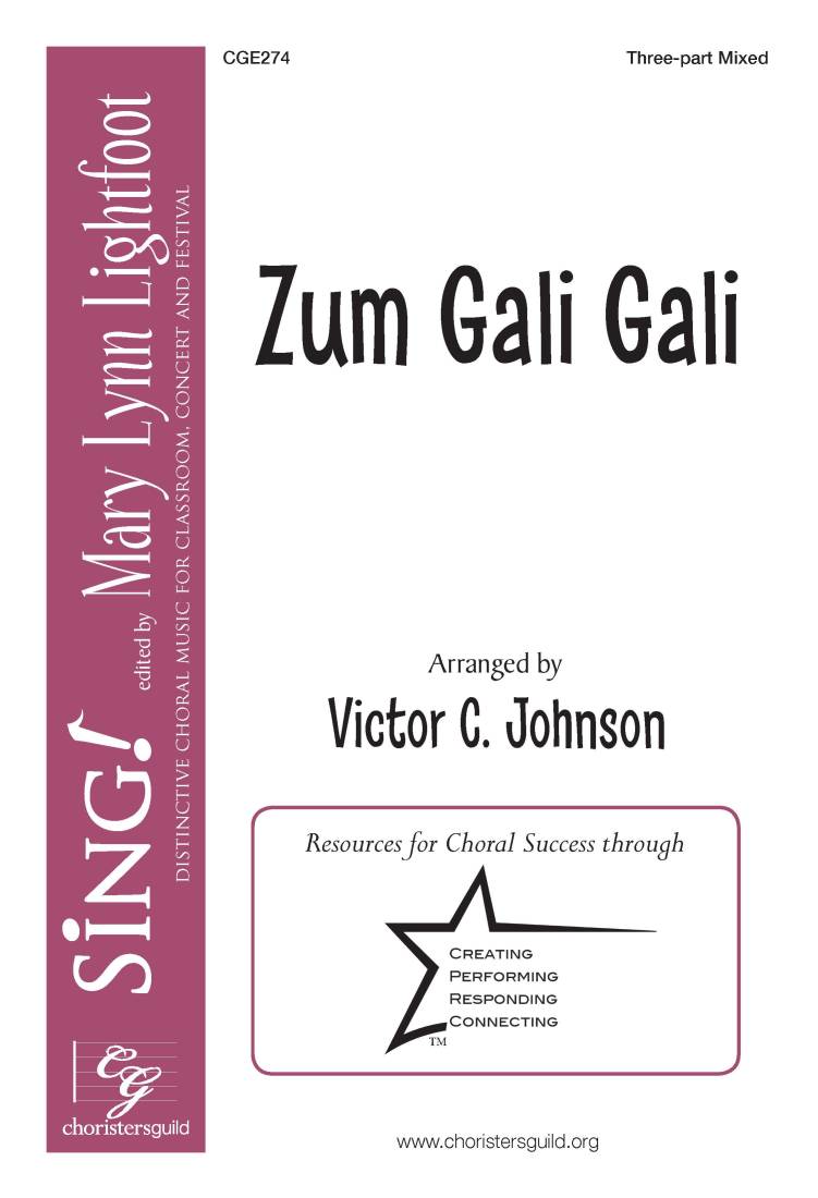 Zum Gali Gali  - Israeli Folk/Johnson - 3pt Mixed