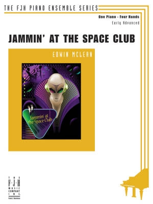 FJH Music Company - Jammin at the Space Club - McLean - Piano Duet (1 Piano, 4 Hands)