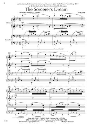 The Sorcerer\'s Dream - Leaf - Piano Duet (1 Piano, 4 Hands)