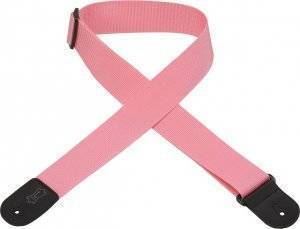 Polypropylene Guitar Strap with Polyester Ends - Pink XL