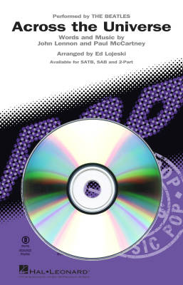 Across the Universe - Lennon/McCartney/Lojeski - ShowTrax CD