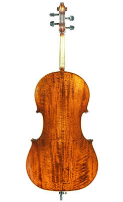 VC305 4/4 Deluxe Carved Cello Outfit w/Case and Carbon Bow