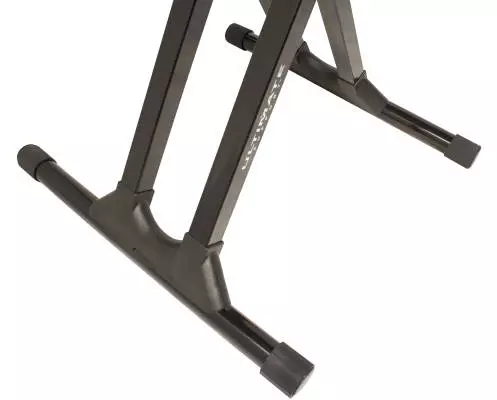 Double Braced Keyboard Stand - Black