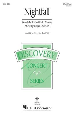 Hal Leonard - Nightfall - Murray/Emerson - 3pt Mixed