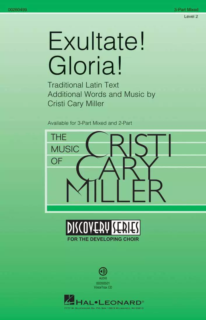 Exultate! Gloria! - Miller - 3pt Mixed
