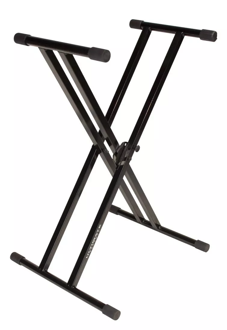 Double Braced Keyboard Stand - Black