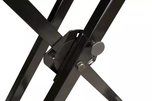 Double Braced Keyboard Stand - Black