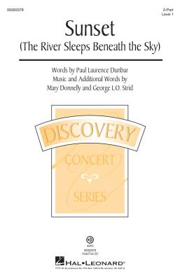 Hal Leonard - Sunset (The River Sleeps Beneath the Sky) - Dunbar/Donnelly/Strid - 2pt