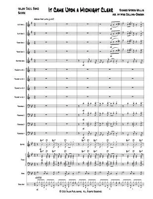 It Came Upon A Midnight Clear - Willis/Collins-Dowden - Jazz Ensemble - Gr. Medium Easy