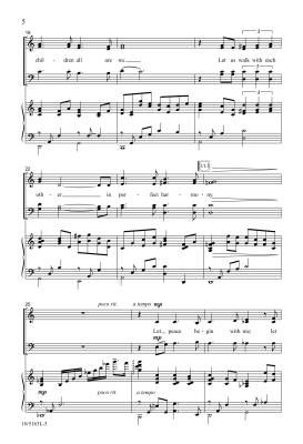 Let There Be Peace on Earth - Miller/Jackson/McDonald - SATB