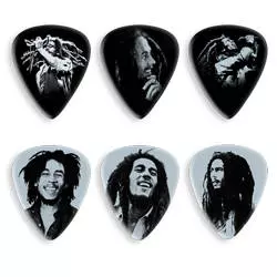 Bob Marley Rasta Series Picks - Silver Tin/Heavy
