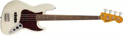 Classic Series\'60s Jazz Bass laqu, touche Pau Ferro, Olympic White