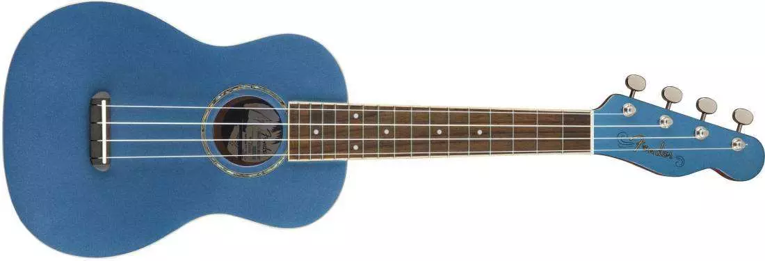 Zuma Concert Uke, Walnut Fingerboard, Lake Placid Blue