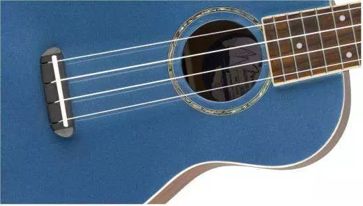 Zuma Concert Uke, Walnut Fingerboard, Lake Placid Blue