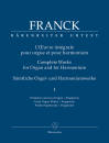 Baerenreiter Verlag - Complete Works for Organ and for Harmonium Volume 1, Early Organ Works / Fragments - Franck - Book