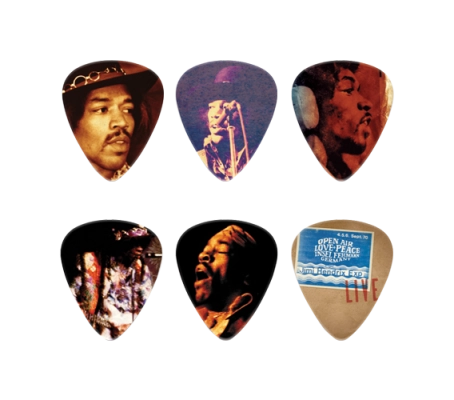 Dunlop - Jimi Hendrix Hear My Music Pick Tin - Tribute Tour