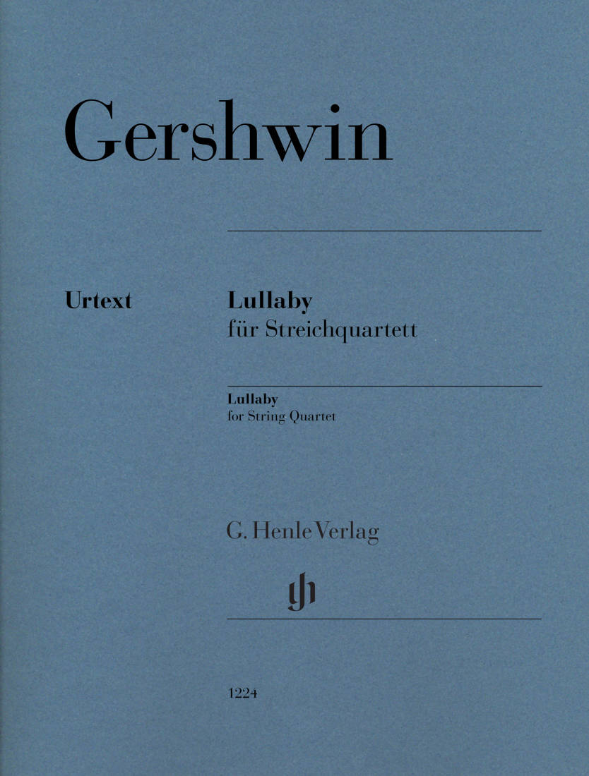 Lullaby - Gershwin/Gertsch - String Quartet - Parts Set