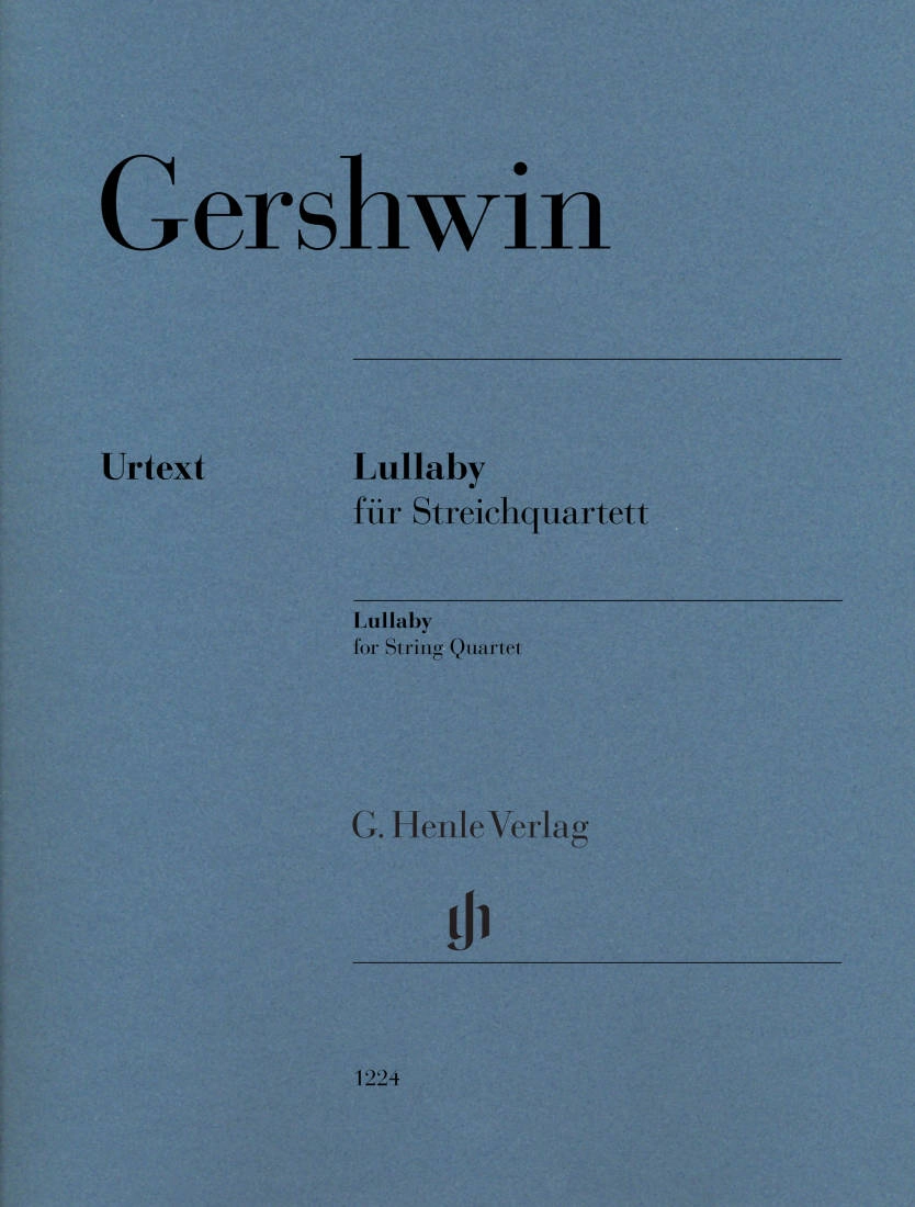 Lullaby - Gershwin/Gertsch - String Quartet - Parts Set