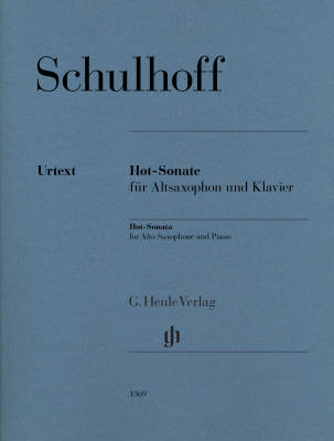 Hot-sonata - Schuloff/Lunte - Alto Saxophone/Piano - Sheet Music