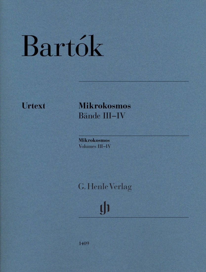 Mikrokosmos, Volumes III-IV - Bartok/Nakahara - Piano - Book