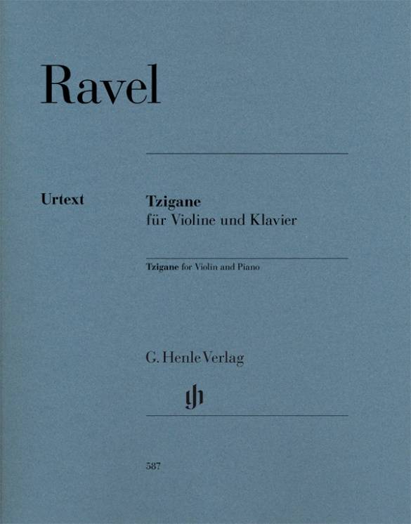 Tzigane - Ravel/Monnard - Violin/Piano - Sheet Music