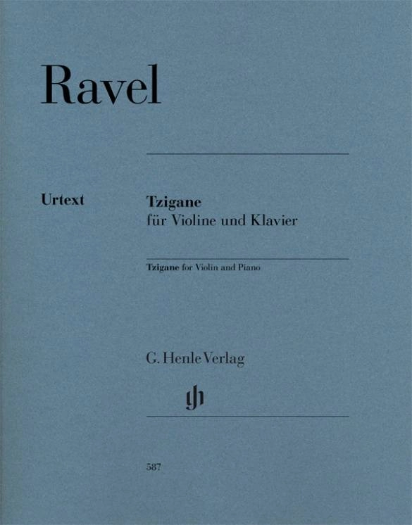 Tzigane - Ravel/Monnard - Violin/Piano - Sheet Music