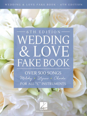Wedding & Love Fake Book (6th Edition) - C Instruments  - Book