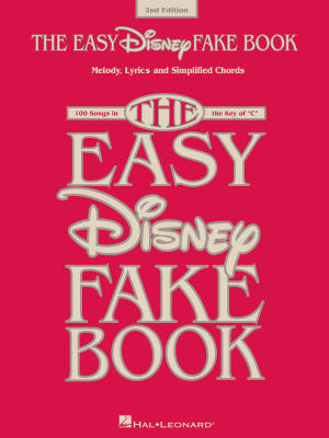 Hal Leonard - The Easy Disney Fake Book (2nd Edition) - Melody/Paroles/Accords - Livre