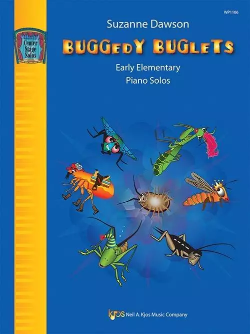 Buggedy Buglets, Early Elementary Piano Solos - Dawson - Book