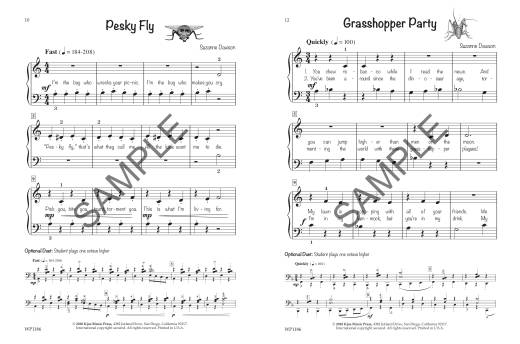 Buggedy Buglets, Early Elementary Piano Solos - Dawson - Book