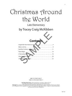 Christmas Around the World, Late Elementary - McKibben - Piano - Book