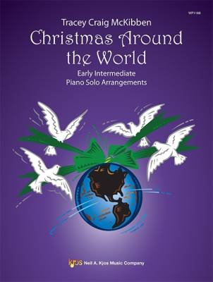 Kjos Music - Christmas Around the World, Early Intermediate - McKibben - Piano - Book