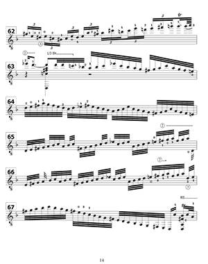 Chromatic Fantasia and Fugue in D Minor BWV 903 - Bach/Ausqui - Classical Guitar - Book