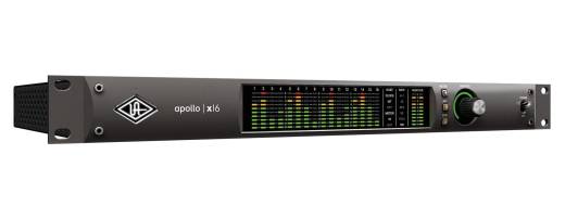 Apollo x16 Rack-Mountable Thunderbolt 3 Audio Interface w/Realtime UAD Processing
