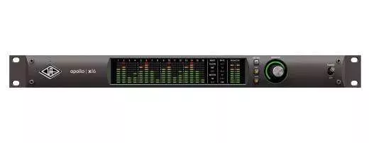 Apollo x16 Rack-Mountable Thunderbolt 3 Audio Interface w/Realtime UAD Processing
